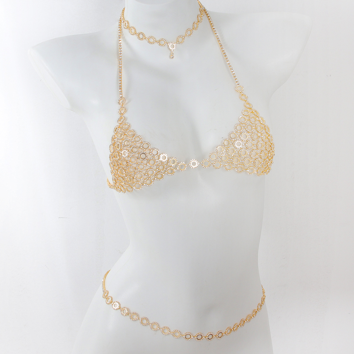 Body Jewelry Retainers - Modny okrągły łączący lekki luksusowy styl