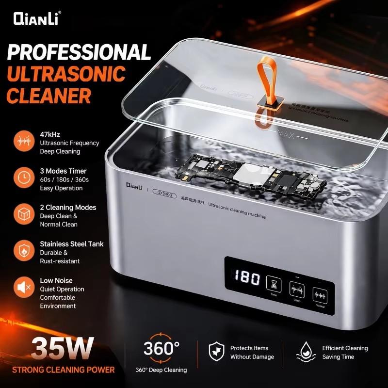 Body Jewelry Repair - QIANLI QX9000 Myjka Ultradźwiękowa 35W 47kHz