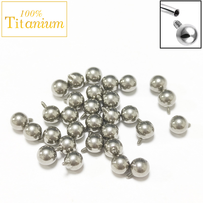 Body Jewelry Replacement Ball - 10 szt. Implant klasy ASTM G23