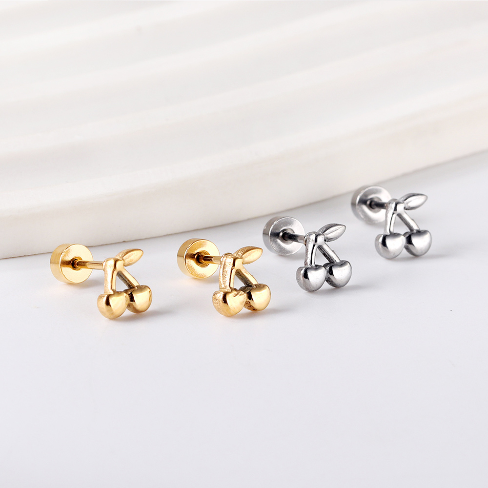 Body Jewelry Surgical Steel - LUXUKISSKIDS mała biżuteria do uszu heksagram