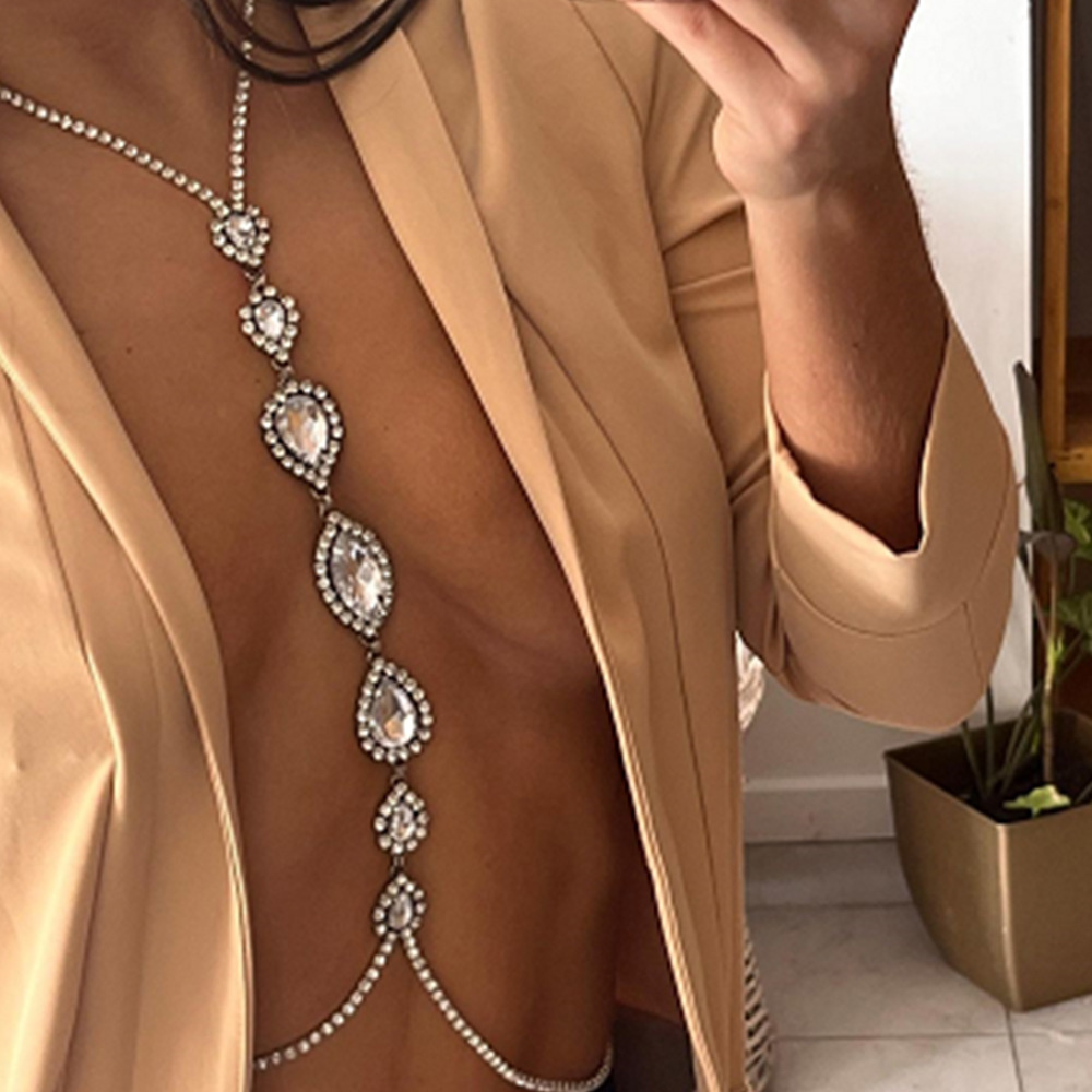 Moda seksowny naszyjnik z krop – Body Jewelry Retainers recenzja i cena