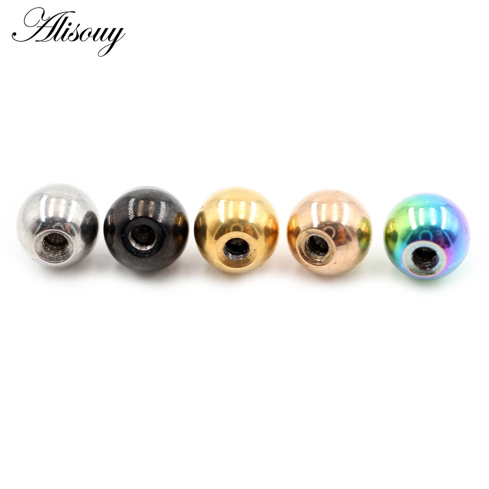 2 sztuki, 14G/16G, cyrkonie, s – Body Jewelry Replacement Ball recenzja i cena