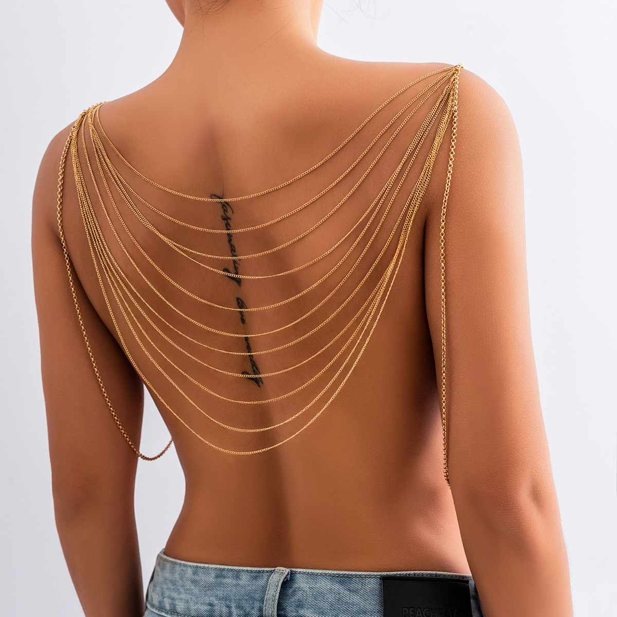 Klasyczny wielowarstwowy łańcu – Body Jewelry Retainers recenzja i cena