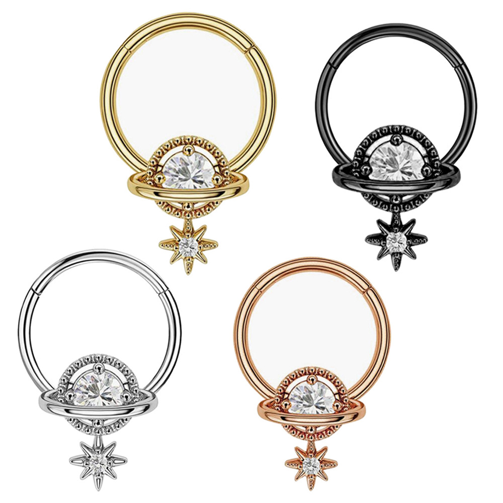 Kolczyki do przegrody nosowej, – Body Jewelry Surgical Steel recenzja i cena