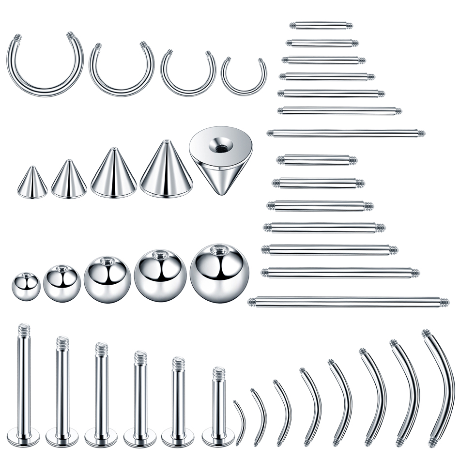 100 sztuk/partia stalowy kolcz – Body Jewelry Replacement Ball recenzja i cena