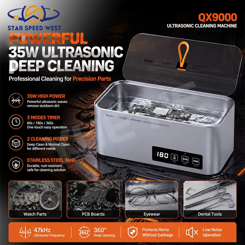 QIANLI QX9000 Myjka Ultradźwię – Body Jewelry Repair recenzja i cena