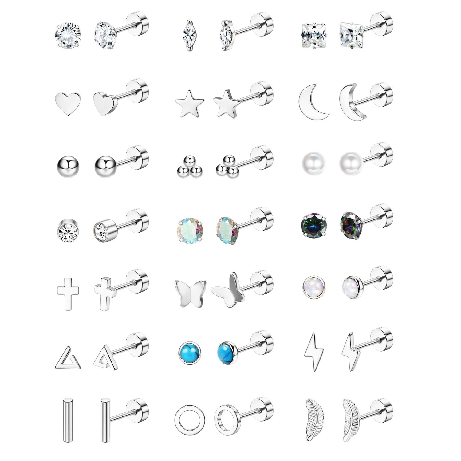 Florideco 1 Para Hipoalergiczn – Body Jewelry Surgical Steel recenzja i cena